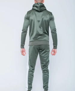 Conjunto Deportivo de Sudadera con Capucha y Bloques de Color para Hombre, Pantalones Jogger Casuales de Manga Larga con Bolsillos Laterales - Product Image 6