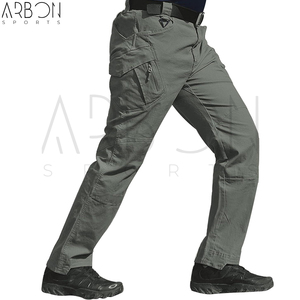 Pantalon cargo en coton léger pour homme, résistant à l'eau, de qualité supérieure, fabriqué au Pakistan, design unique, style streetwear. - Product Image 2
