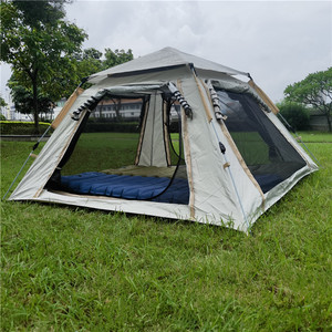 Tenda da Campeggio Weilian Pieghevole Impermeabile da Esterno per 4 Persone - Product Image 4