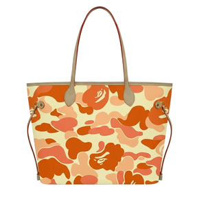 Bolso Tote de PU con Estampado de Camuflaje para Mujer, Gran Capacidad, Bolso de Hombro Casual con Correa Extraíble - Product Image 1