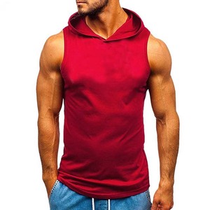 Vente en gros de gilets sans manches à capuche en coton personnalisés de qualité supérieure à prix avantageux, service OEM ODM - Product Image 4