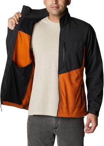 Veste coupe-vent softshell unisexe pour l'extérieur, nouvelle conception, matériau imperméable, technologie de pointe, fermeture éclair, fonction chauffante, ODM - Product Image 5