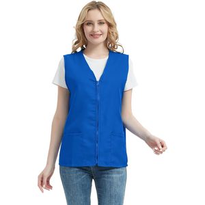Lot de 5 gilets de travail 2025 pour bénévoles, serveurs, barman, employés de supermarché - Uniforme de qualité supérieure pour le personnel de service - Product Image 3