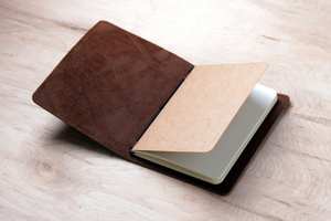 Business Gift Leather Notebook Cover Refillable Journal <b>Case</b> Writing Notebook Holder NBC-0034 - Product Image 6