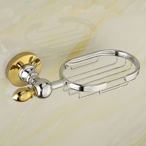 Artistic Metal <b>Soap</b> Dish <b>Holder</b> For Bathroom Countertop With Unique Decorative Style And Water Drain Holes - Product Image 6