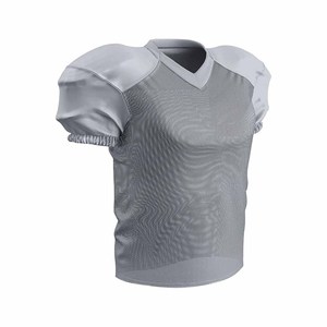 Maillot d'entraînement de football américain en mesh noir pour adulte, uniforme d'entraînement extensible, séchage rapide, vêtements d'équipe - Product Image 5