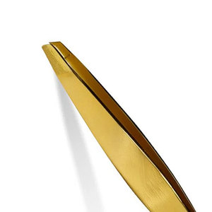 Pince à épiler pour sourcils à pointe de précision, en acier inoxydable, outil de beauté pour l'épilation des poils du visage, outil de toilettage pour salon de maquillage - Product Image 4