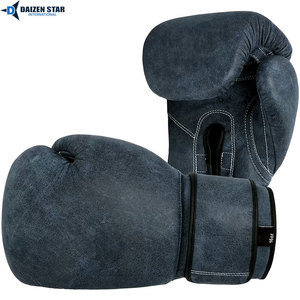 Green Suede Boxing Gloves 16oz Lace-Up Training Gear for Adults Breathable Wrist Support - Product Image 3