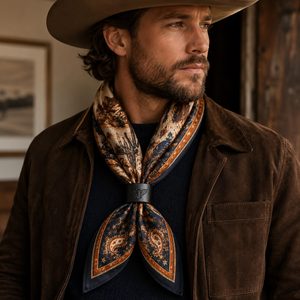 Deslizador de Bufanda Personalizado de Cuero PU Multicolor con Costuras Cruzadas para Uso Diario Informal, Accesorios de Moda al por Mayor - Product Image 3