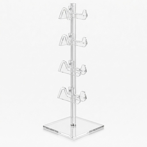 Crystal Clear Acrylic Sunglass <b>Display</b> Stand Retail Eyewear Organizer Rack for Optical Shop and Fashion <b>Display</b> - Product Image 4