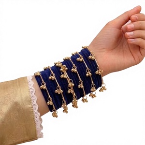<b>Glass</b> Chudiyan Sets Elegant Style Latest Festive Eid & Party Wear Kashmiri <b>Bangle</b> Churian For Girls - Product Image 1