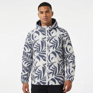 Veste coupe-vent streetwear personnalisée OEM ODM pour homme, légère, tendance, pour l'extérieur, avec panneaux de couleur, protection contre la pluie - Product Image 1