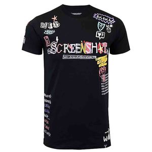 T-shirt Premium Hipster Hip-Hop pour Homme - T-shirt Classique Rétro Imprimé Stylé en Coton Biologique 100% Tissu Peigné Personnalisable - Product Image 1