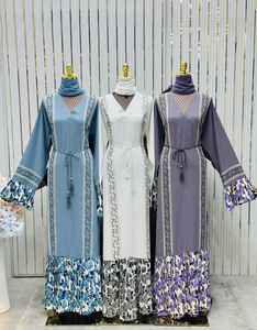 Robe Kaftan en Coton de Haute Qualité pour Femmes avec Tissu Doux et Respirant Coupe Ample pour Tenue Décontractée et de Soirée Tenue d'Été Confortable - Product Image 3