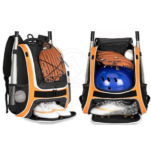 Bolsa de Béisbol de Alta Calidad para Jugadores, Amplia y Resistente, con Tela Fuerte y Correas de Hombro Cómodas - Product Image 2