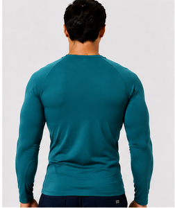 Camiseta Interior Transpirable para Hombre, Uniforme Médico de Manga Larga, Antitranspirante, de Secado Rápido, Corte Ajustado - Product Image 4
