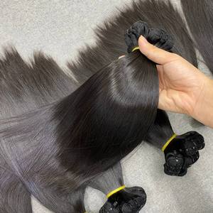 Dream Hair T01 Cheveux vierges vietnamiens, double trame machine, super double drawn, lot de 100g, 30 pouces, tissage compatible permanente, tout usage - Product Image 3