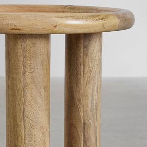 Vandana Terra Arista <b>Round</b> <b>side</b> <b>table</b> in mango wood Obiora - Product Image 4
