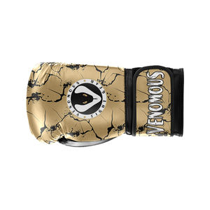Gants de boxe professionnels en cuir pleine fleur de haute qualité, personnalisés OEM, colorés, pour l'entraînement et le punching - Product Image 3