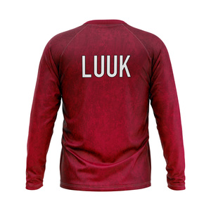 Chemise à manches longues de compression personnalisée pour l'entraînement, la course à pied, la randonnée, le cyclisme, la remise en forme, fabricant OEM ODM - Product Image 5