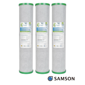Filtre à haute capacité d'absorption de saleté, charbon actif extrudé, cartouche d'eau Big Blue 20x4.5, meilleur rapport qualité-prix - Product Image 1