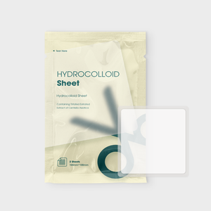 Patchs hydrocolloïdes de 100x110mm de fabrication coréenne pour boutons, marque privée sans silicone de qualité médicale, exceptionnels pour les soins de la peau. - Product Image 2