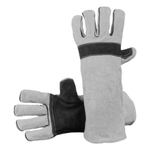 Gants de sécurité professionnels durables en cuir de vachette pleine fleur renforcé, réfléchissants et résistants à la chaleur, vêtements de sécurité réfléchissants - Product Image 6