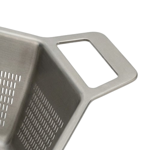 Colador de Acero Inoxidable Plegable con Asas para Lavar Frutas y Verduras - Product Image 3