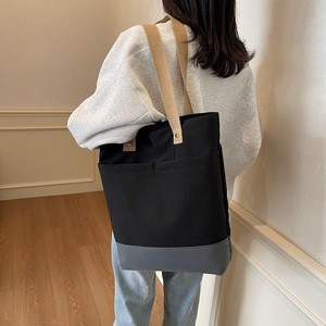 Bolsa Tote Lisa Teñida, Tejida, Ecológica, Estilo OEM, Logotipo Personalizado, Fabricante, Mejor Precio al por Mayor - Product Image 3