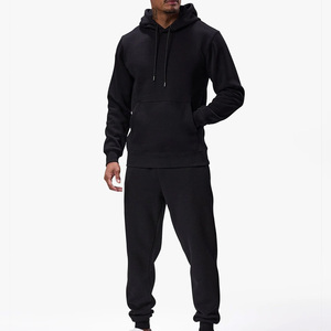 Factory Direct Mens Workout Tracksuit Set French Terry Custom Gym Tracksuit Men OEM Supplier - Product Image 3