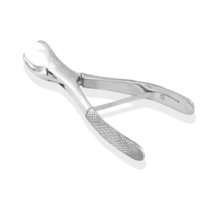 Forceps d'extraction dentaire # 23Sk Mâchoires supérieures et inférieures manuelles en acier inoxydable pour chirurgie dentaire, poignée ergonomique, certifiées CE - Product Image 3