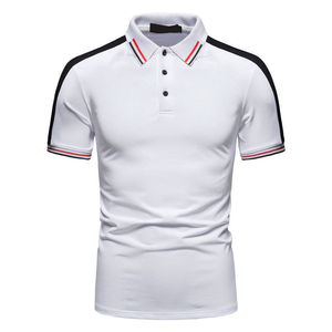 Camiseta Polo Casual de Manga Corta para Hombre, Servicio OEM de Alta Calidad, Personalizada, Tejido Transpirable, Diseño Estampado - Product Image 1