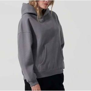 Sudadera con Capucha Oversize de Moda, Nueva Sudadera de Algodón Grueso con Forro Polar para Mujer, Cálida para Invierno, Estilo Urbano, Cómoda - Product Image 6