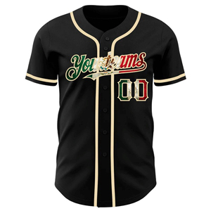 เสื้อเจอร์ซีย์เบสบอลออกแบบได้ตามต้องการสำหรับทีมเยาวชนและผู้ใหญ่ - Product Image 1