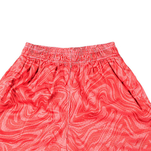 Shorts de bain pour hommes en toile unie, fabriqués en usine, avec logo personnalisé, style streetwear décontracté, fermeture à cordon, séchage rapide, vente en gros - Product Image 4