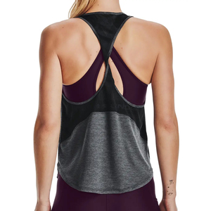 Débardeurs sans manches unis pour femmes, pour la gym, le fitness, le yoga, la course et l'entraînement, personnalisables avec logo OEM - Product Image 3