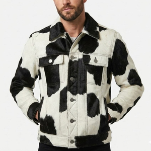 Top Trending Cowhide <b>Leather</b> <b>Jackets</b> For Men <b>Winter</b> Warm Best Selling Low Moq Men Cowhide <b>Leather</b> <b>Jackets</b> With Custom Packing - Product Image 1