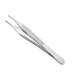 Pinzas Quirúrgicas Adson con Dientes, Punta Fina, Acero Inoxidable, para un Manejo Preciso de Tejidos en Cirugía - Product Image 3