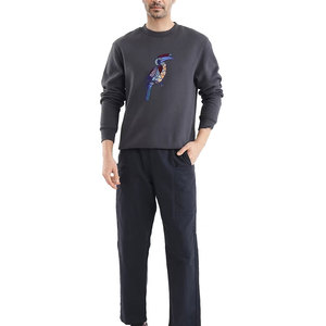 Sweat-shirts pour hommes les plus vendus, de haute qualité, coupe classique, col rond, design avec logo sur le devant, pour hommes et femmes. - Product Image 2