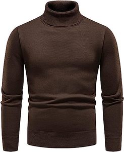 New Men's Turtleneck Sweatshirt Men <b>Sweaters</b> Casual <b>Turtle</b> <b>Neck</b> Solid Color Quality Warm Slim Turtleneck <b>Sweaters</b> Pullover Men - Product Image 3
