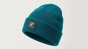 Bonnet ajustable en tricot côtelé 3D 100 % acrylique brodé sur mesure, chaud pour l'hiver, avec revers et logo tissé pour hommes et femmes - Product Image 5
