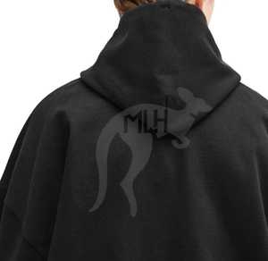 Survêtements personnalisés pour femmes, grammage lourd 500 GSM 350 GSM, en molleton polyester/coton, avec broderie, comprenant un sweat à capuche oversize et un short - Product Image 5
