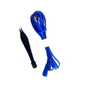 Pince à sceller les artères bipolaire Adson en acier inoxydable avec câble électrique de longueur personnalisée, instrument chirurgical réutilisable antiadhésif - Product Image 1