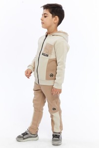 Wholesale Customized Solid Fleece Kids Clothing Sets Cotton <b>Polyester</b> <b>Tracksuit</b> for Boys & Girls All Ages with Custom Logo - Product Image 4