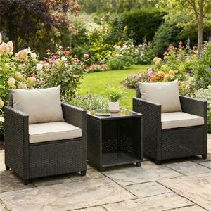 Set da 3 Pezzi Beige per Terrazza e Giardino - Product Image 1