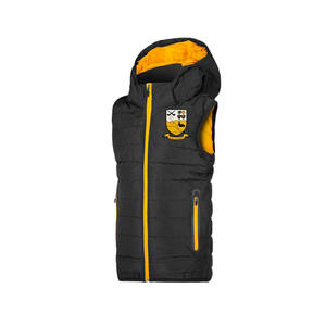 <b>Men</b>’s Custom GAA Puffer Vest <b>Lightweight</b> Insulated Sleeveless Winter <b>Jacket</b> Woven Fabric Gaelic Football Teamwear Zipper Vest - Product Image 1