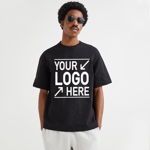 Men's T-shirts Wholesale High-quality Factory Supply 100% Cotton Regular Fit Breathable <b>Canvas</b> <b>Plain</b> Design - Product Image 1