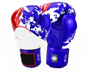 Guantes de Boxeo Ligeros para Entrenamiento Deportivo, Hechos a Medida, de Alta Calidad, Transpirables, de Cuero, para Protección de Manos - Product Image 1