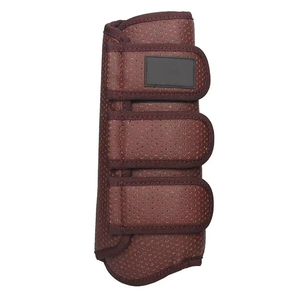 Adjustable Horse Front Hind Leg Brushing Boots PU Material Customizable Size Color High Quality OEM <b>Equestrian</b> Protection Custom - Product Image 6