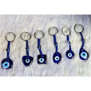 Dernier modèle de porte-clés tendance : Oeil protecteur, cristaux et pierres de guérison - Product Image 1